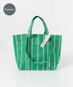 URBAN RESEARCH DOORS / アーバンリサーチ ドアーズ トートバッグ | 『別注』beej×DOORS　ストライプトートバッグ