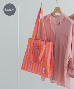 URBAN RESEARCH DOORS / アーバンリサーチ ドアーズ トートバッグ | 『別注』beej×DOORS　ストライプトートバッグ