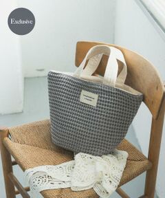 URBAN RESEARCH DOORS / アーバンリサーチ ドアーズ トートバッグ | 『別注』beej×DOORS　ワッフルトートバッグ
