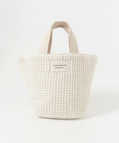 URBAN RESEARCH DOORS / アーバンリサーチ ドアーズ トートバッグ | 『別注』beej×DOORS　ワッフルトートバッグ | 詳細2