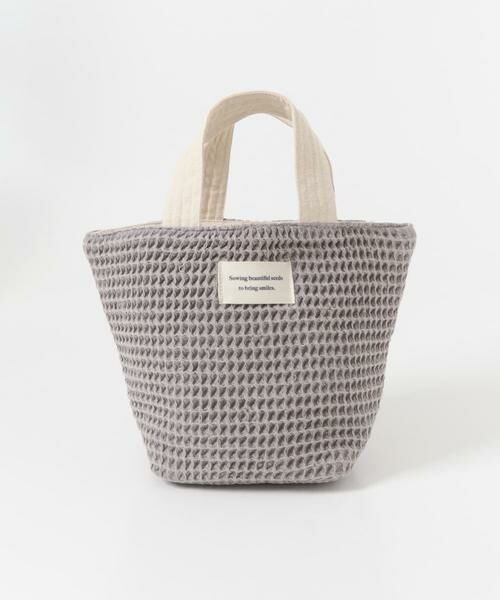 URBAN RESEARCH DOORS / アーバンリサーチ ドアーズ トートバッグ | 『別注』beej×DOORS　ワッフルトートバッグ | 詳細6