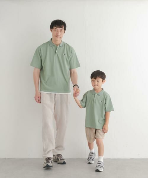 URBAN RESEARCH DOORS / アーバンリサーチ ドアーズ トップス | 『別注』『親子リンク』PENNEYS×DOORS　THE FOX鹿の子ポロシャツ(KIDS) | 詳細18