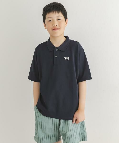 URBAN RESEARCH DOORS / アーバンリサーチ ドアーズ トップス | 『150サイズ』『別注』『親子リンク』PENNEYS×DOORS　THE FOX鹿の子ポロシャツ(KIDS) | 詳細3