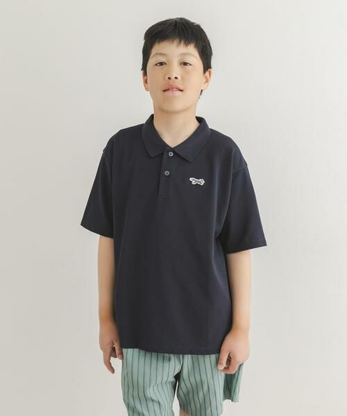 URBAN RESEARCH DOORS / アーバンリサーチ ドアーズ トップス | 『150サイズ』『別注』『親子リンク』PENNEYS×DOORS　THE FOX鹿の子ポロシャツ(KIDS) | 詳細4