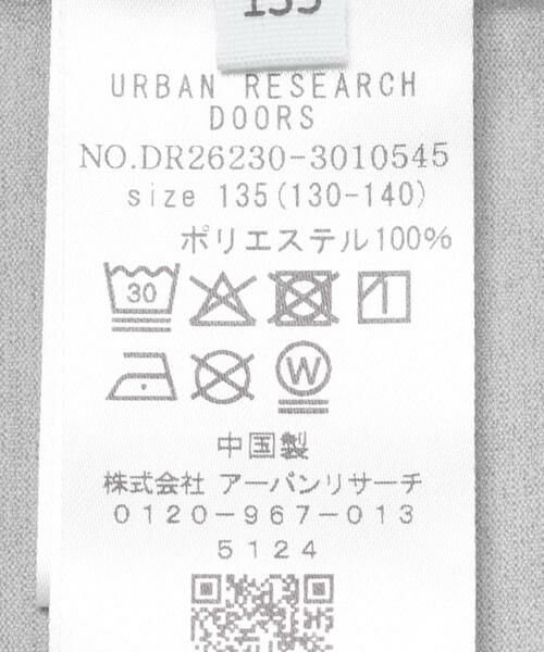 URBAN RESEARCH DOORS / アーバンリサーチ ドアーズ トップス | 『150サイズあり』『吸水速乾/接触冷感/イージーケア』クイックドライノースリドロストプルオーバー(KIDS) | 詳細29