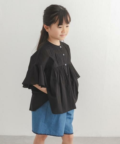 URBAN RESEARCH DOORS / アーバンリサーチ ドアーズ トップス | 『親子リンク』コットンボイルピンタックブラウス(KIDS) | 詳細6