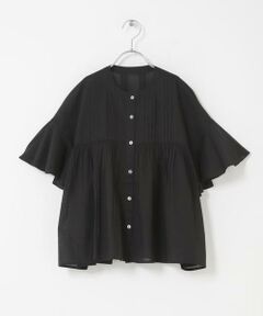 URBAN RESEARCH DOORS / アーバンリサーチ ドアーズ トップス | 『150サイズ』『親子リンク』コットンボイルピンタックブラウス(KIDS)