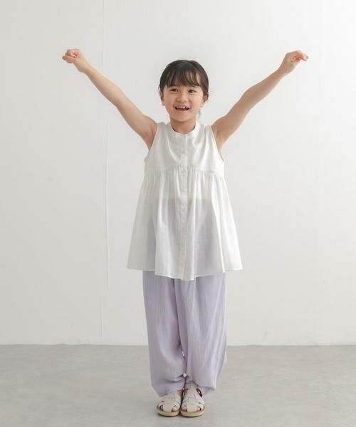 URBAN RESEARCH DOORS / アーバンリサーチ ドアーズ パンツ | 裾ボタン2WAYタックパンツ(KIDS) | 詳細10