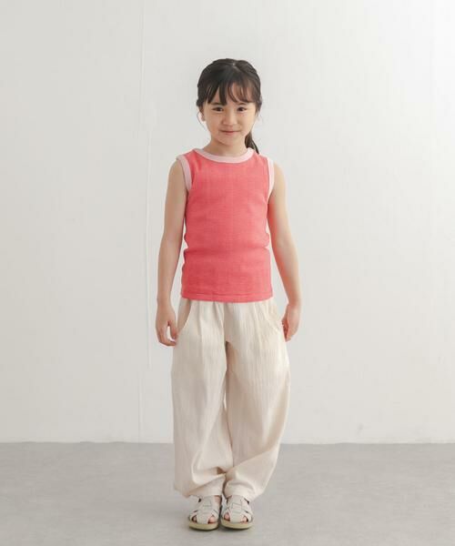 URBAN RESEARCH DOORS / アーバンリサーチ ドアーズ パンツ | 裾ボタン2WAYタックパンツ(KIDS) | 詳細24