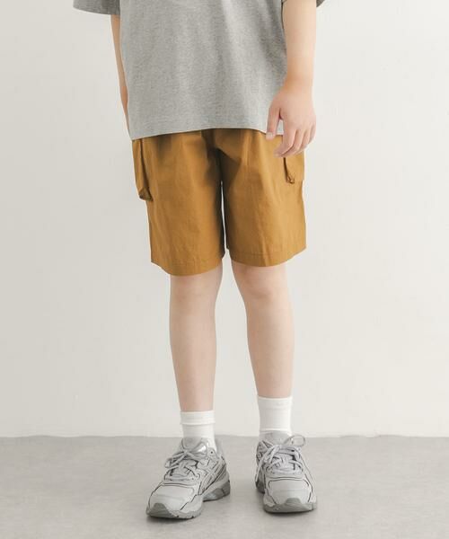 URBAN RESEARCH DOORS / アーバンリサーチ ドアーズ パンツ | 『150サイズ』速乾サイドポケットショーツ(KIDS) | 詳細2