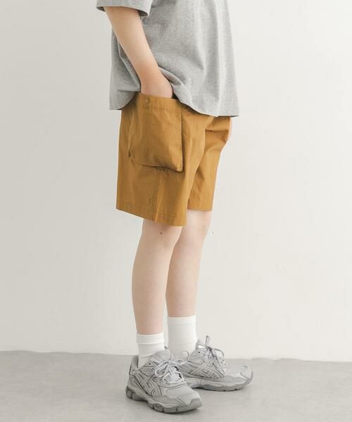 URBAN RESEARCH DOORS / アーバンリサーチ ドアーズ パンツ | 『150サイズ』速乾サイドポケットショーツ(KIDS)（ブラウン系その他）