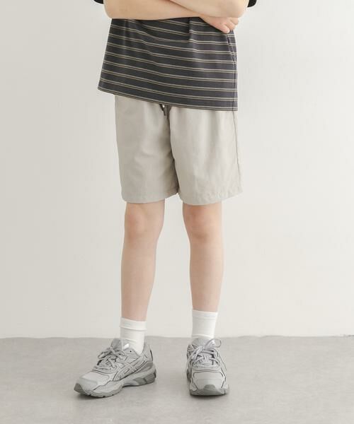 URBAN RESEARCH DOORS / アーバンリサーチ ドアーズ パンツ | 『150サイズ』撥水ショーツ(KIDS)（グレー系その他）