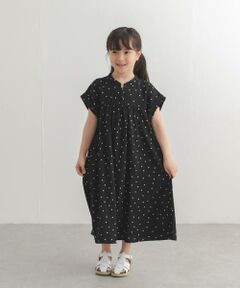 URBAN RESEARCH DOORS / アーバンリサーチ ドアーズ ワンピース | 『親子リンク』リネンリヨセルドットワンピース(KIDS)