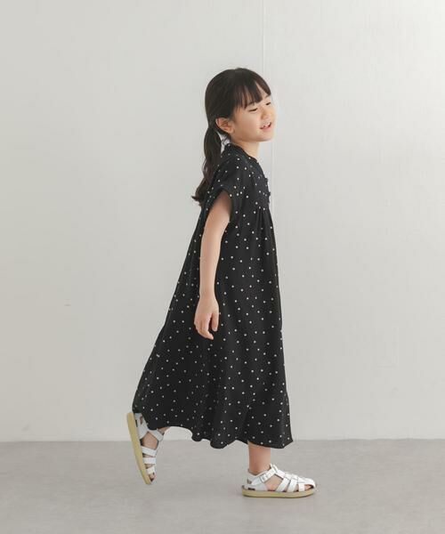 URBAN RESEARCH DOORS / アーバンリサーチ ドアーズ ワンピース | 『親子リンク』リネンリヨセルドットワンピース(KIDS) | 詳細3