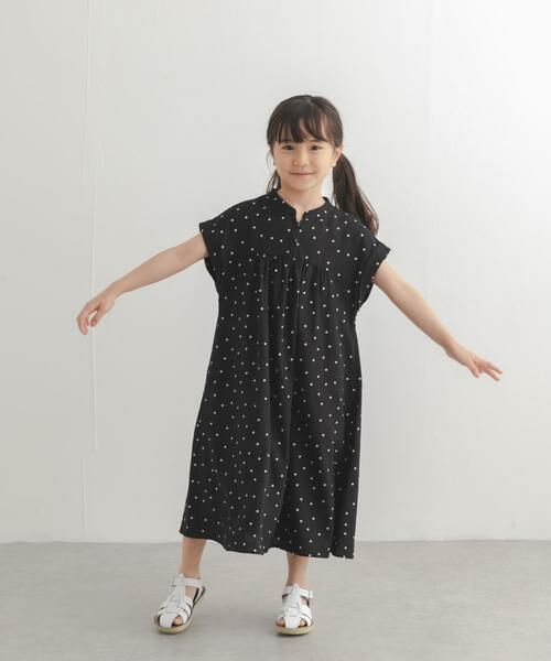URBAN RESEARCH DOORS / アーバンリサーチ ドアーズ ワンピース | 『親子リンク』リネンリヨセルドットワンピース(KIDS) | 詳細5
