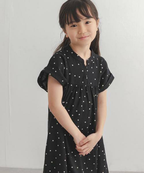 URBAN RESEARCH DOORS / アーバンリサーチ ドアーズ ワンピース | 『親子リンク』リネンリヨセルドットワンピース(KIDS) | 詳細8