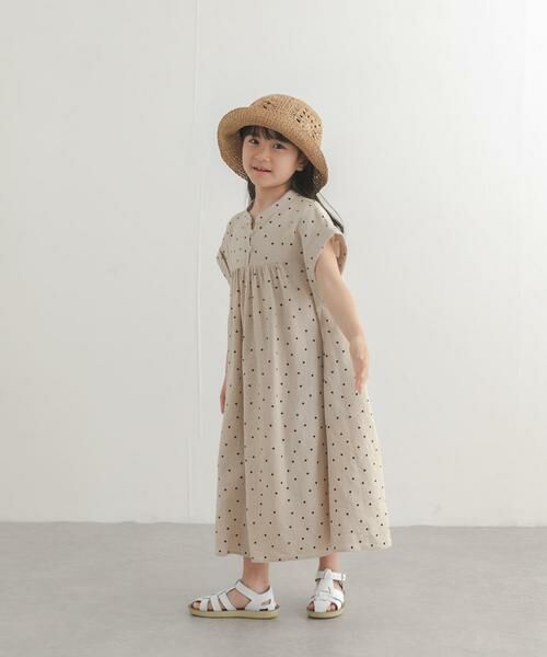 URBAN RESEARCH DOORS / アーバンリサーチ ドアーズ ワンピース | 『親子リンク』リネンリヨセルドットワンピース(KIDS) | 詳細18