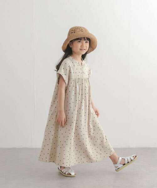 URBAN RESEARCH DOORS / アーバンリサーチ ドアーズ ワンピース | 『親子リンク』リネンリヨセルドットワンピース(KIDS) | 詳細21