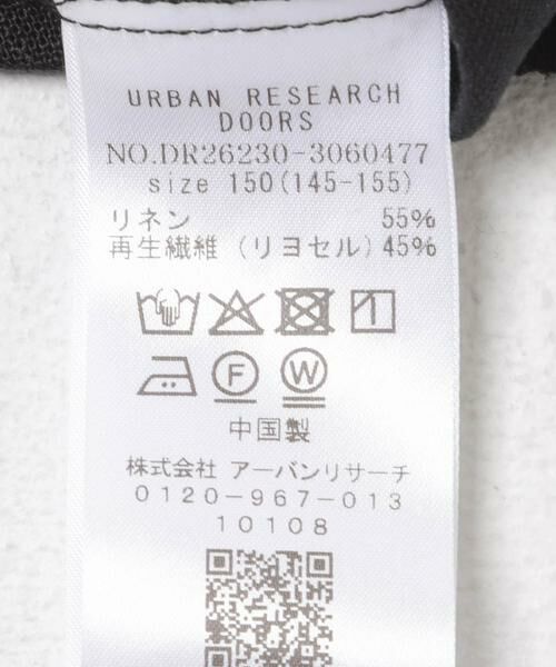 URBAN RESEARCH DOORS / アーバンリサーチ ドアーズ ワンピース | 『150サイズ』『親子リンク』リネンリヨセルドットワンピース(KIDS) | 詳細6