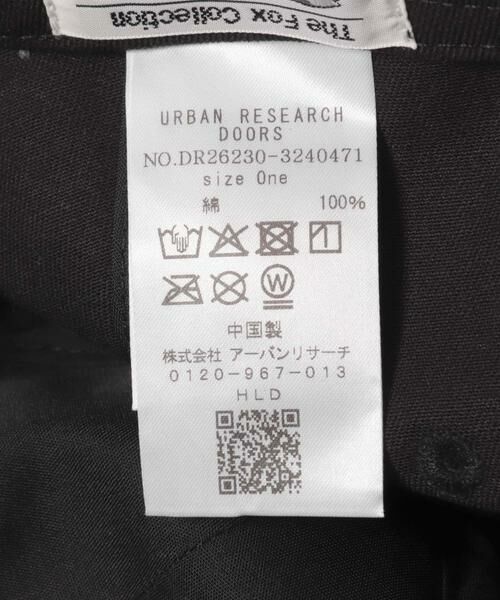 URBAN RESEARCH DOORS / アーバンリサーチ ドアーズ 服飾雑貨 | 『別注』PENNEYS×DOORS　THE FOXワッペンキャップ(KIDS) | 詳細6