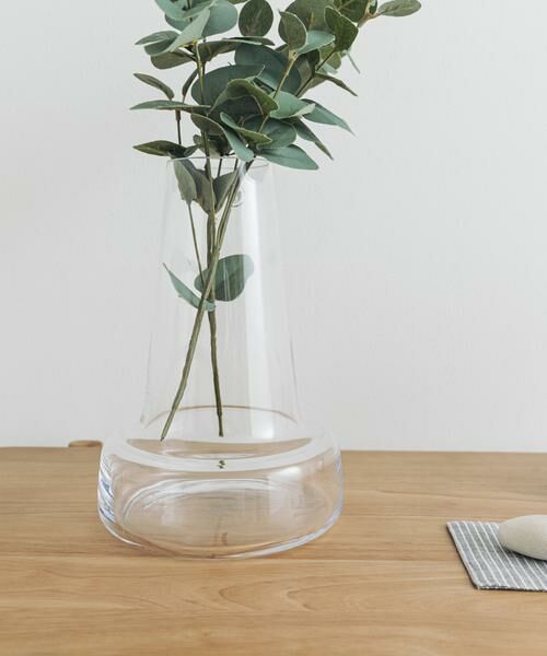 URBAN RESEARCH DOORS / アーバンリサーチ ドアーズ インテリア・インテリア雑貨 | HOLMEGAARD　Flora vase H24cm long neck（クリア）