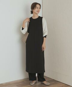 URBAN RESEARCH DOORS / アーバンリサーチ ドアーズ ワンピース | 『一部WEB限定カラー』ボリュームスリーブドッキングワンピース