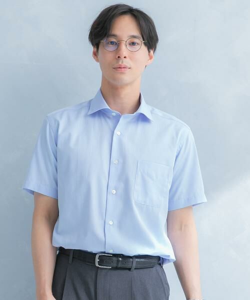 URBAN RESEARCH DOORS / アーバンリサーチ ドアーズ シャツ・ブラウス | LIFE STYLE TAILOR セミワイド半袖シャツ | 詳細3