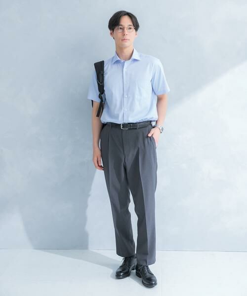 URBAN RESEARCH DOORS / アーバンリサーチ ドアーズ シャツ・ブラウス | LIFE STYLE TAILOR セミワイド半袖シャツ | 詳細6