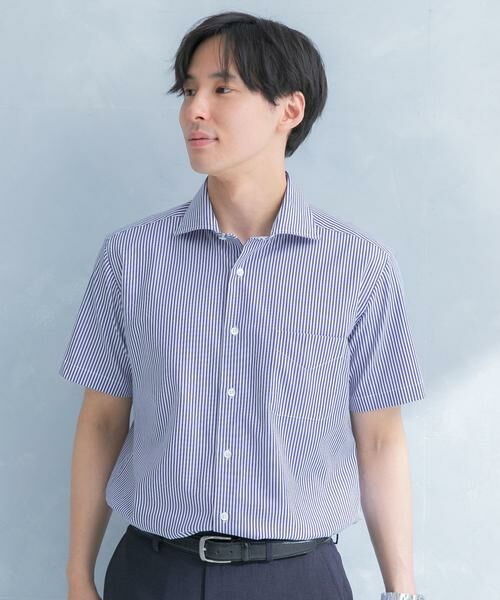 URBAN RESEARCH DOORS / アーバンリサーチ ドアーズ シャツ・ブラウス | LIFE STYLE TAILOR セミワイド半袖シャツ | 詳細17