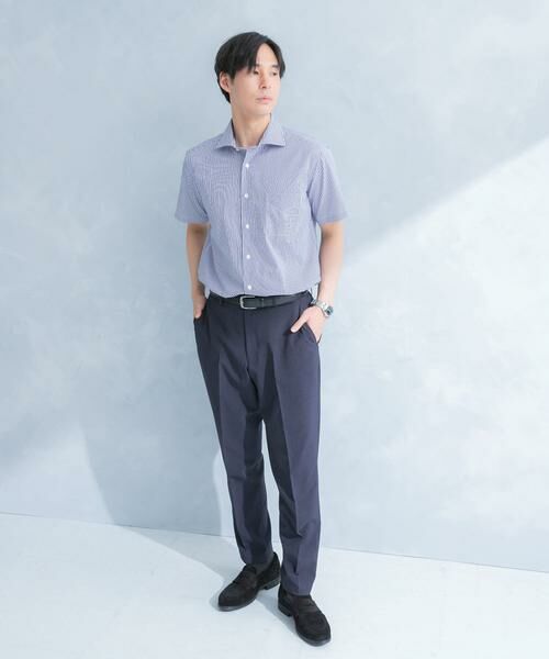 URBAN RESEARCH DOORS / アーバンリサーチ ドアーズ シャツ・ブラウス | LIFE STYLE TAILOR セミワイド半袖シャツ | 詳細18
