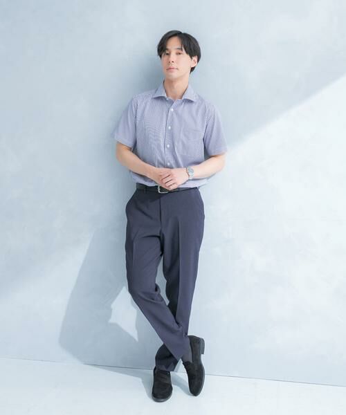 URBAN RESEARCH DOORS / アーバンリサーチ ドアーズ シャツ・ブラウス | LIFE STYLE TAILOR セミワイド半袖シャツ | 詳細19