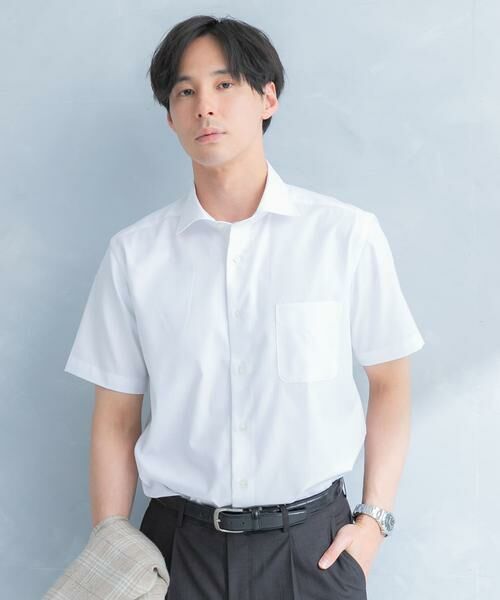 URBAN RESEARCH DOORS / アーバンリサーチ ドアーズ シャツ・ブラウス | LIFE STYLE TAILOR セミワイド半袖シャツ | 詳細25