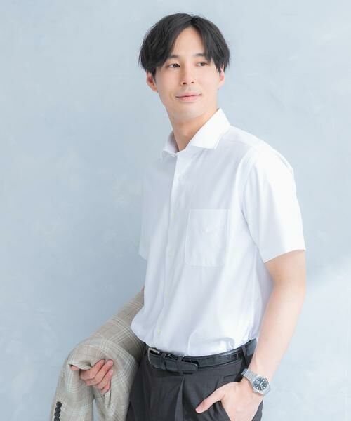 URBAN RESEARCH DOORS / アーバンリサーチ ドアーズ シャツ・ブラウス | LIFE STYLE TAILOR セミワイド半袖シャツ | 詳細27