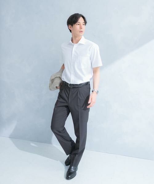 URBAN RESEARCH DOORS / アーバンリサーチ ドアーズ シャツ・ブラウス | LIFE STYLE TAILOR セミワイド半袖シャツ | 詳細28