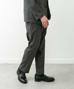URBAN RESEARCH DOORS / アーバンリサーチ ドアーズ スラックス・ドレスパンツ | LIFE STYLE TAILOR　リネンライクコンフォータブル1タックパンツ