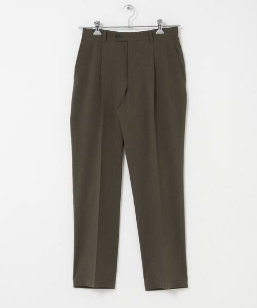 URBAN RESEARCH DOORS / アーバンリサーチ ドアーズ スラックス・ドレスパンツ | LIFE STYLE TAILOR　リネンライクコンフォータブル1タックパンツ | 詳細16