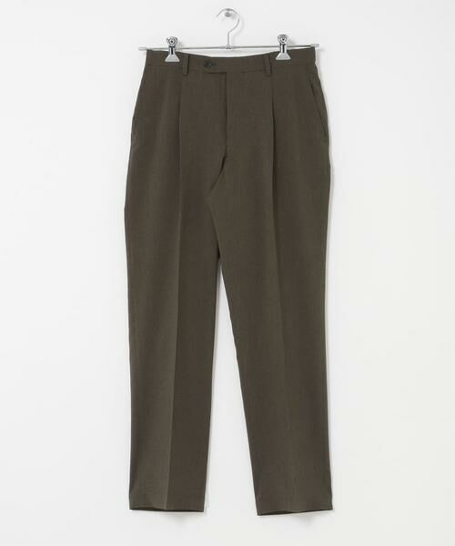 URBAN RESEARCH DOORS / アーバンリサーチ ドアーズ スラックス・ドレスパンツ | LIFE STYLE TAILOR　リネンライクコンフォータブル1タックパンツ | 詳細6