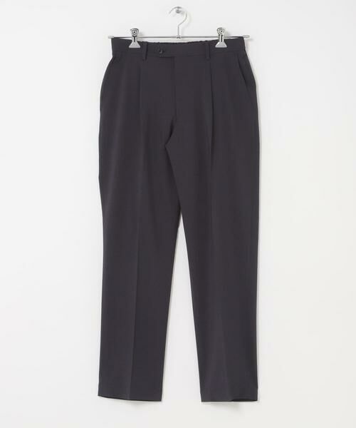 URBAN RESEARCH DOORS / アーバンリサーチ ドアーズ スラックス・ドレスパンツ | LIFE STYLE TAILOR　リネンライクコンフォータブル1タックパンツ | 詳細14