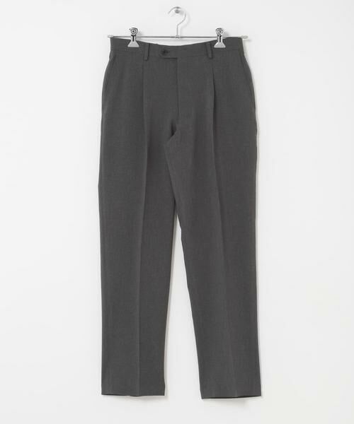 URBAN RESEARCH DOORS / アーバンリサーチ ドアーズ スラックス・ドレスパンツ | LIFE STYLE TAILOR　リネンライクコンフォータブル1タックパンツ | 詳細26