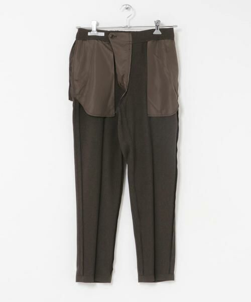URBAN RESEARCH DOORS / アーバンリサーチ ドアーズ パンツ | LIFE STYLE TAILOR　リネンライク千鳥柄コンフォータブルパンツ | 詳細21