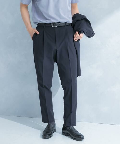URBAN RESEARCH DOORS / アーバンリサーチ ドアーズ パンツ | LIFE STYLE TAILOR シアサッカーストレッチパンツ | 詳細1