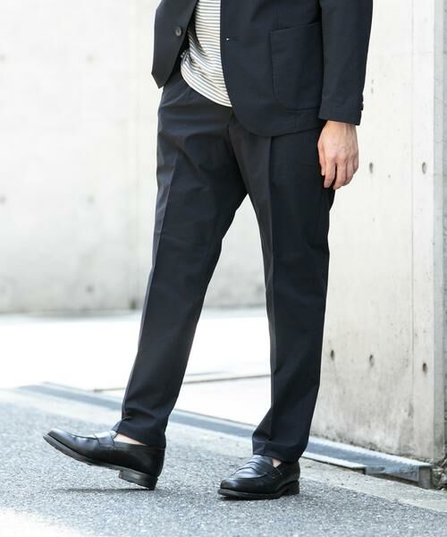 URBAN RESEARCH DOORS / アーバンリサーチ ドアーズ パンツ | LIFE STYLE TAILOR シアサッカーストレッチパンツ | 詳細10