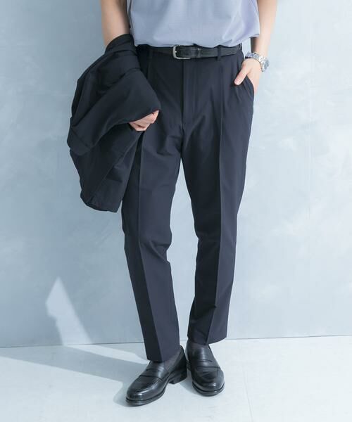 URBAN RESEARCH DOORS / アーバンリサーチ ドアーズ パンツ | LIFE STYLE TAILOR シアサッカーストレッチパンツ | 詳細2