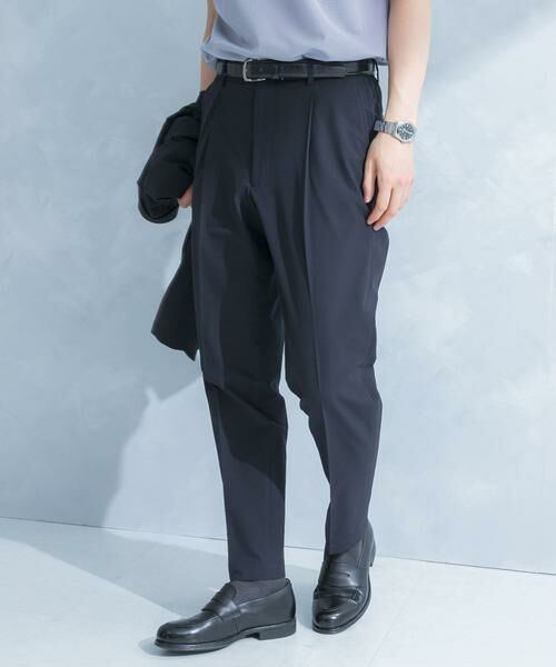 URBAN RESEARCH DOORS / アーバンリサーチ ドアーズ パンツ | LIFE STYLE TAILOR シアサッカーストレッチパンツ | 詳細3