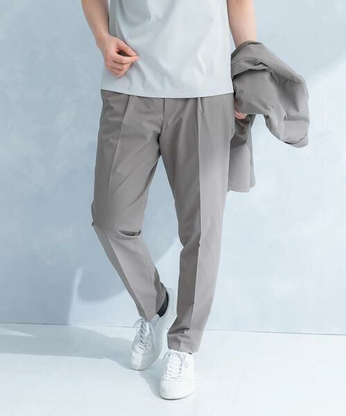 URBAN RESEARCH DOORS / アーバンリサーチ ドアーズ パンツ | LIFE STYLE TAILOR シアサッカーストレッチパンツ | 詳細25