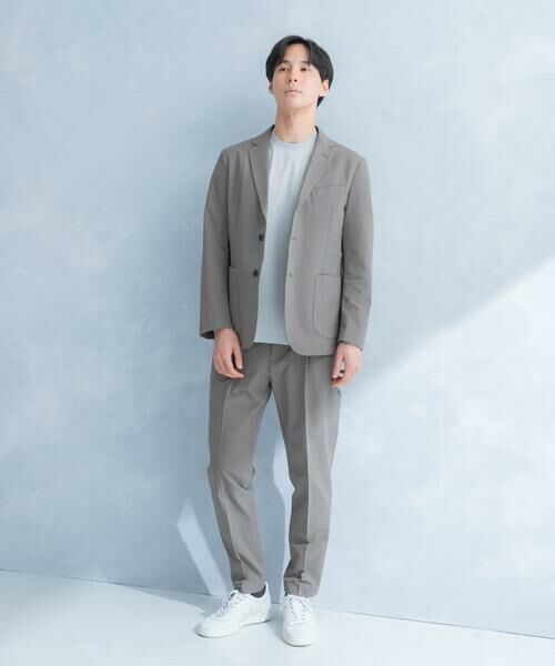 URBAN RESEARCH DOORS / アーバンリサーチ ドアーズ パンツ | LIFE STYLE TAILOR シアサッカーストレッチパンツ | 詳細28