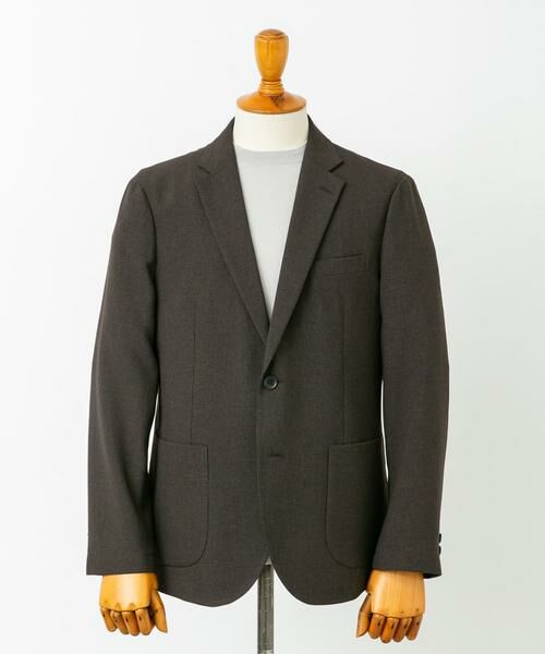 URBAN RESEARCH DOORS / アーバンリサーチ ドアーズ その他アウター | LIFE STYLE TAILOR　リネンライク千鳥柄コンフォータブルジャケット | 詳細16