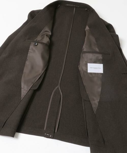 URBAN RESEARCH DOORS / アーバンリサーチ ドアーズ その他アウター | LIFE STYLE TAILOR　リネンライク千鳥柄コンフォータブルジャケット | 詳細18