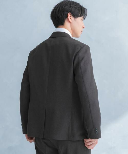 URBAN RESEARCH DOORS / アーバンリサーチ ドアーズ その他アウター | LIFE STYLE TAILOR　リネンライク千鳥柄コンフォータブルジャケット | 詳細5