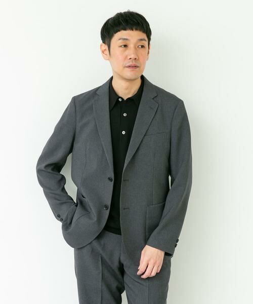 URBAN RESEARCH DOORS / アーバンリサーチ ドアーズ その他アウター | LIFE STYLE TAILOR　リネンライク千鳥柄コンフォータブルジャケット | 詳細28